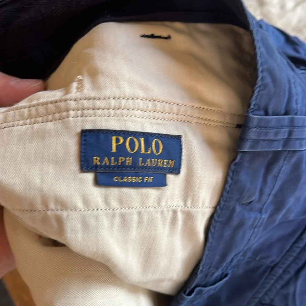 Navy Polo Ralph Lauren Lightweight Cargo Shorts